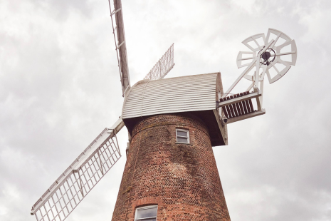 Windmill cap - fly and fly frame