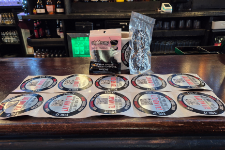 Drink covers available in all Pubwatch venues