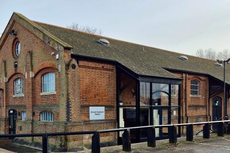 The Freight House in Rochford. Photograph taken in January 2025